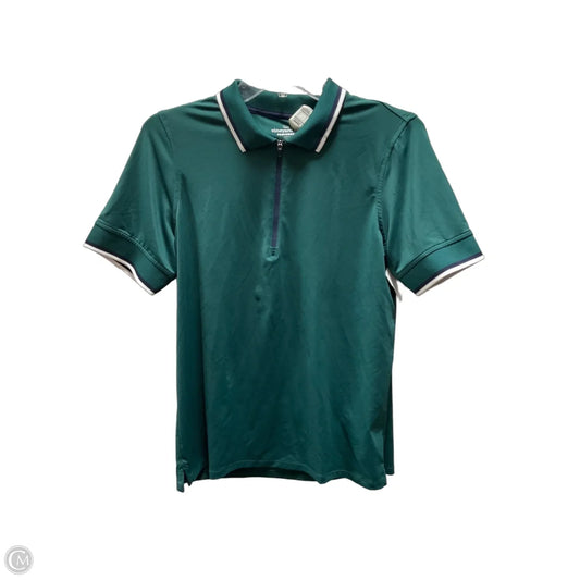 Top Short Sleeve By Vineyard Vines In Green, Size: S