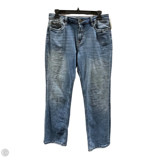 Jeans Boot Cut By 7 For All Mankind In Blue Denim, Size: 14