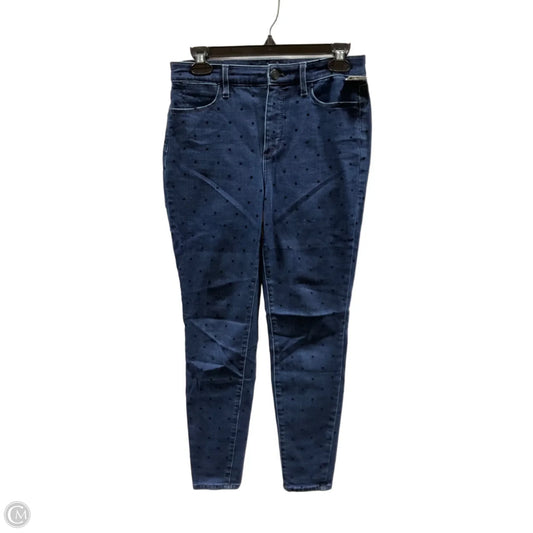 Jeans Jeggings By Talbots In Black & Blue, Size: 4