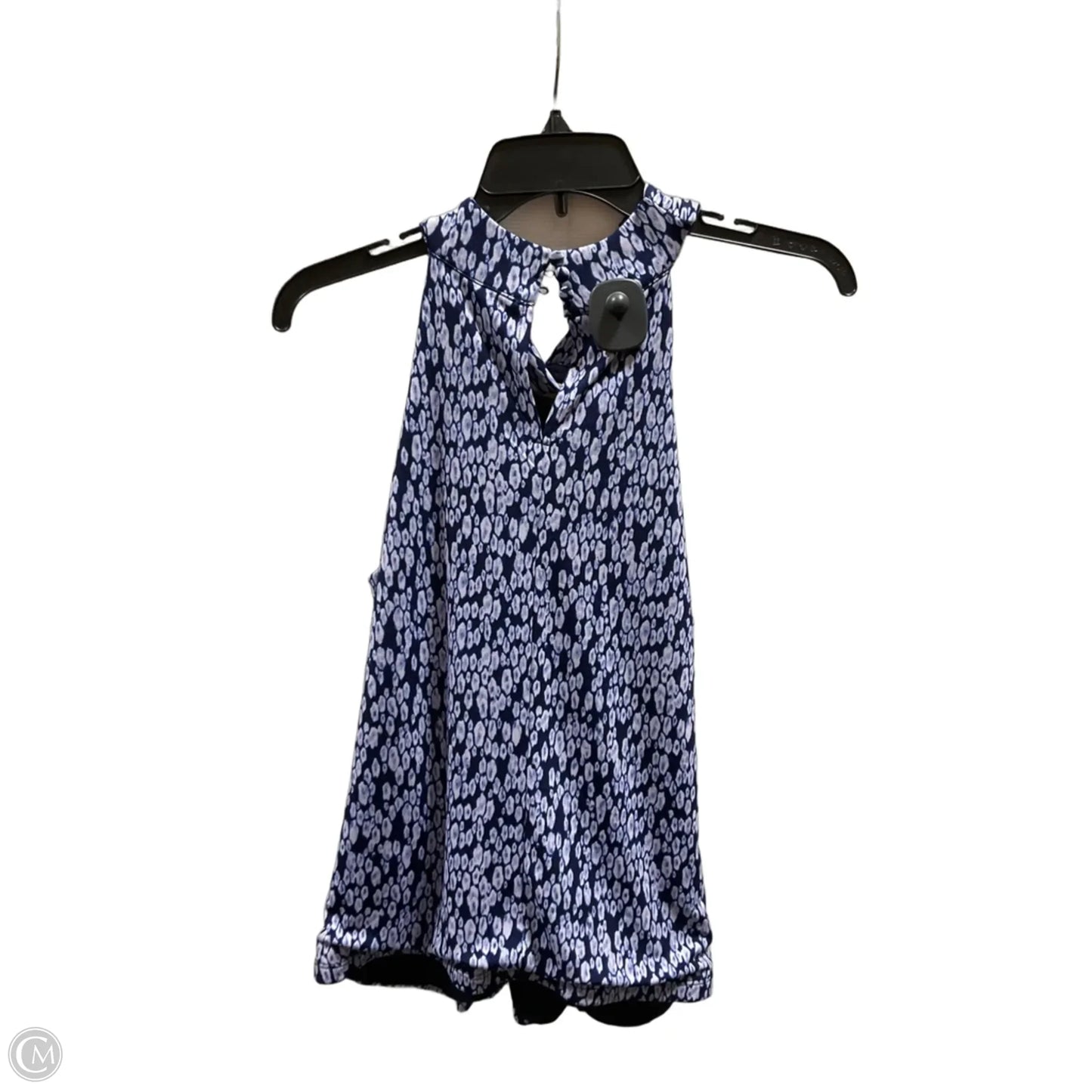 Top Sleeveless By Inc In Blue, Size: M