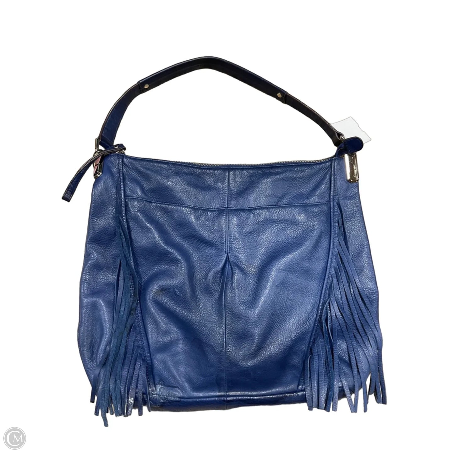 Handbag Leather By B. Makowsky, Size: Medium