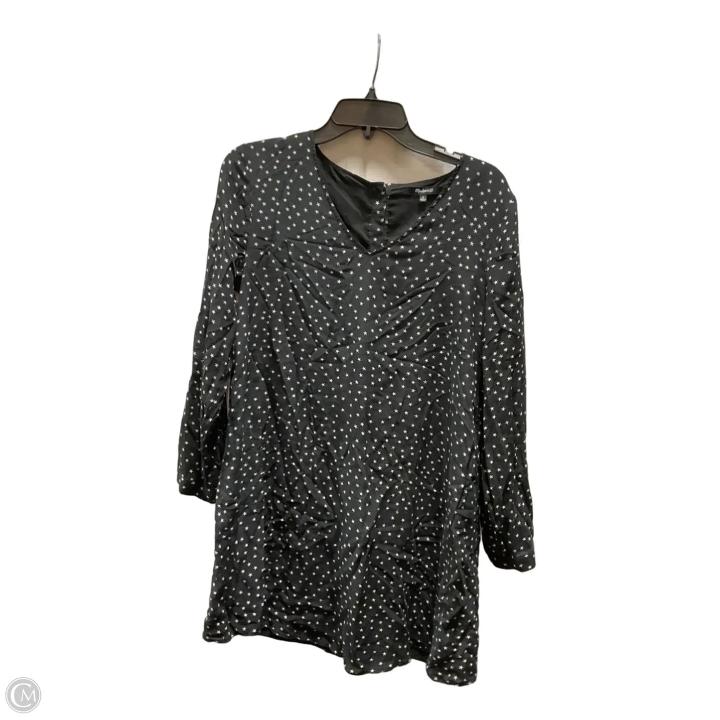 Dress Casual Midi By Madewell In Black & White, Size: M