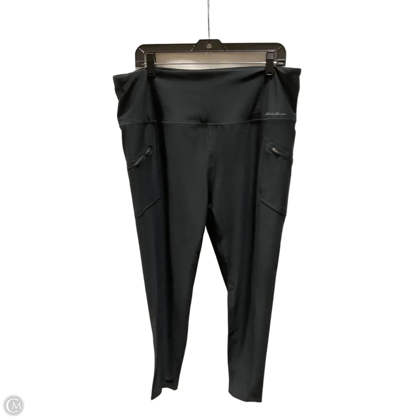 Athletic Leggings By Eddie Bauer In Black, Size: Xl