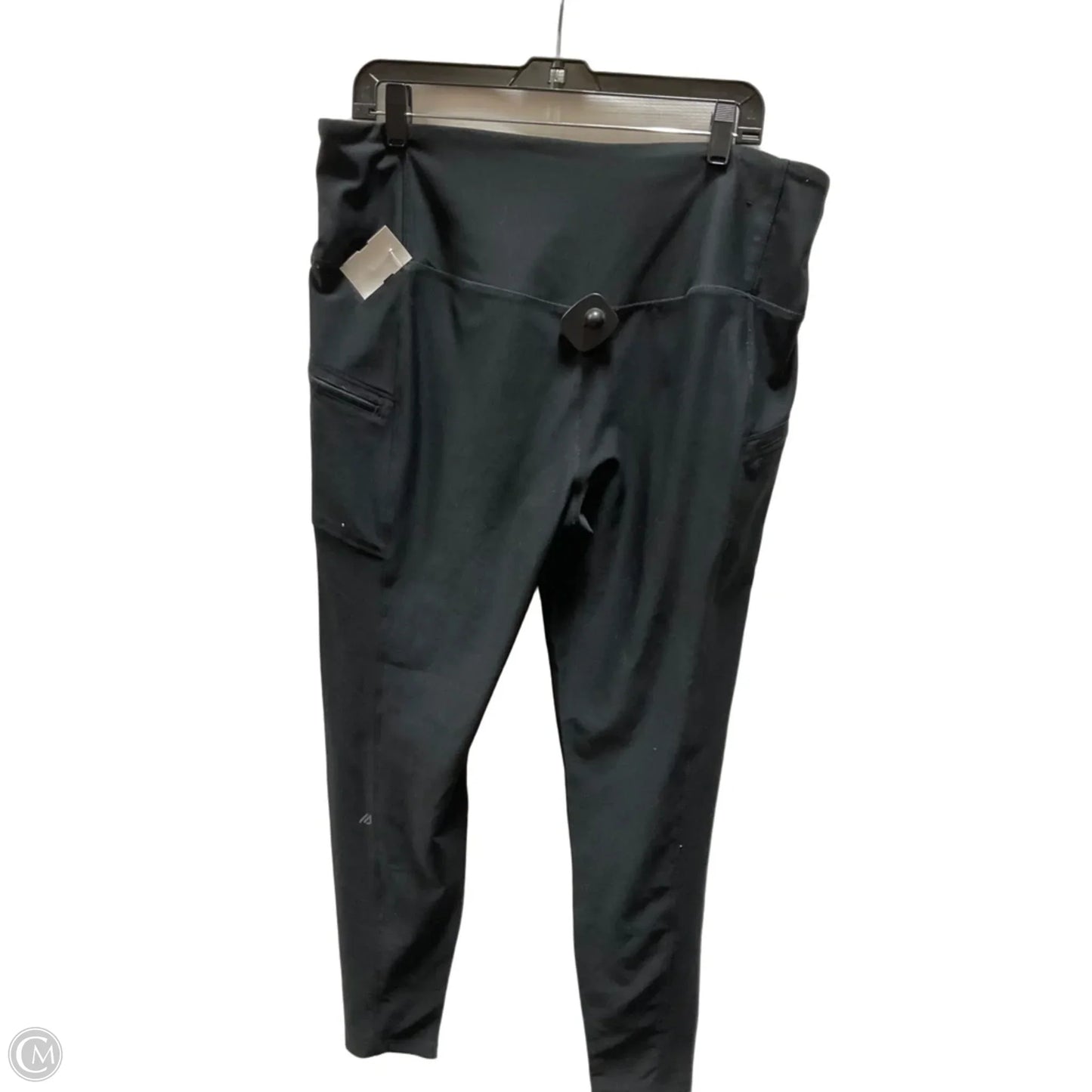 Athletic Leggings By Eddie Bauer In Black, Size: Xl