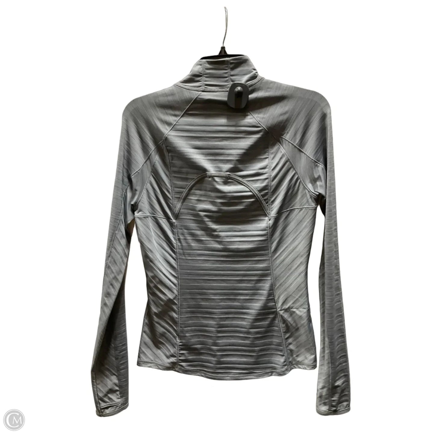 Athletic Jacket By Athleta In Grey, Size: S