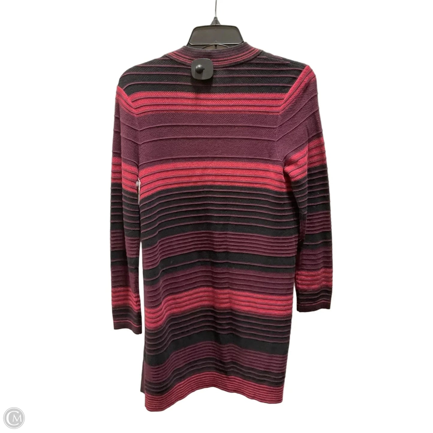Cardigan By Chicos In Striped Pattern, Size: Sp