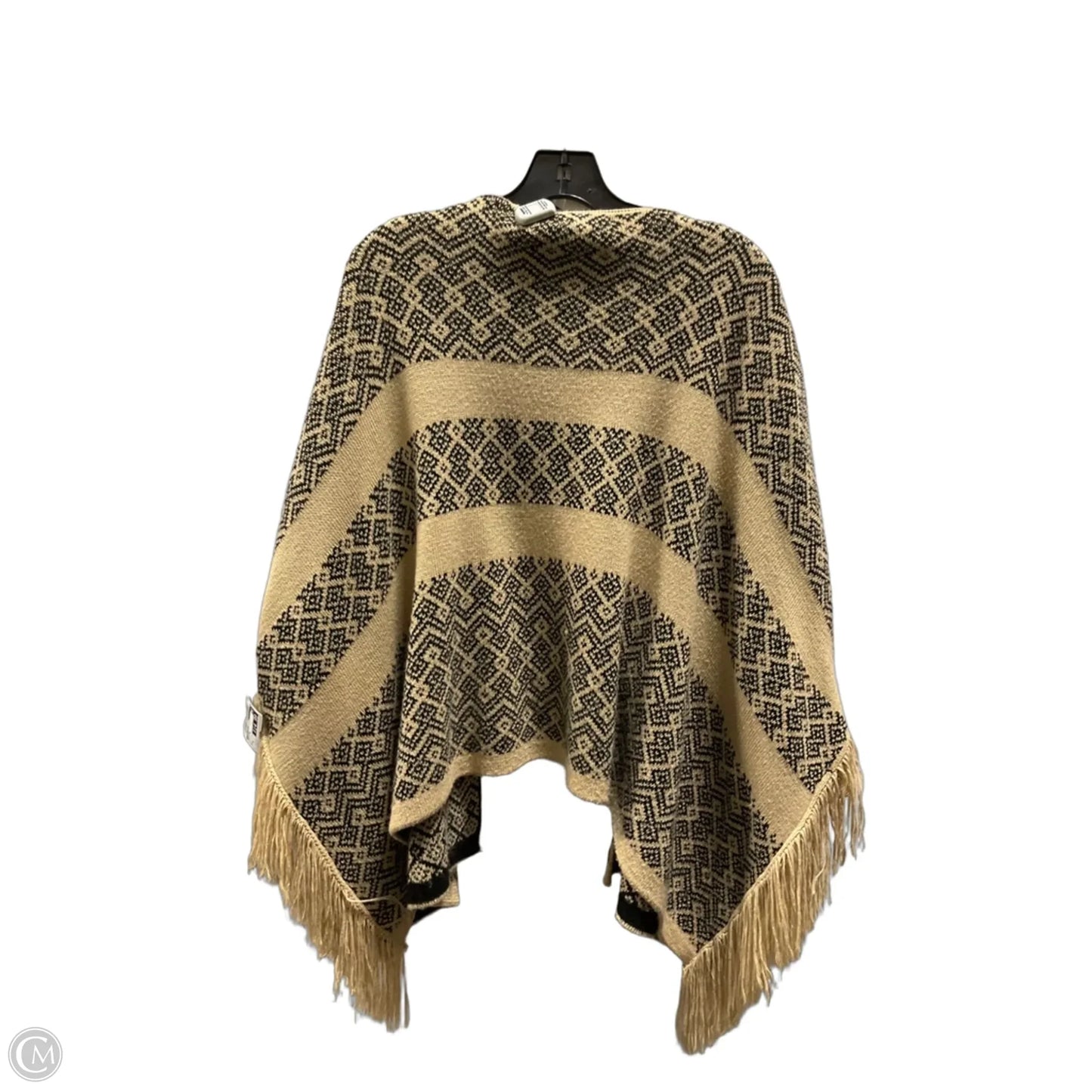 Cardigan By Stradivarius In Black & Tan, Size: M