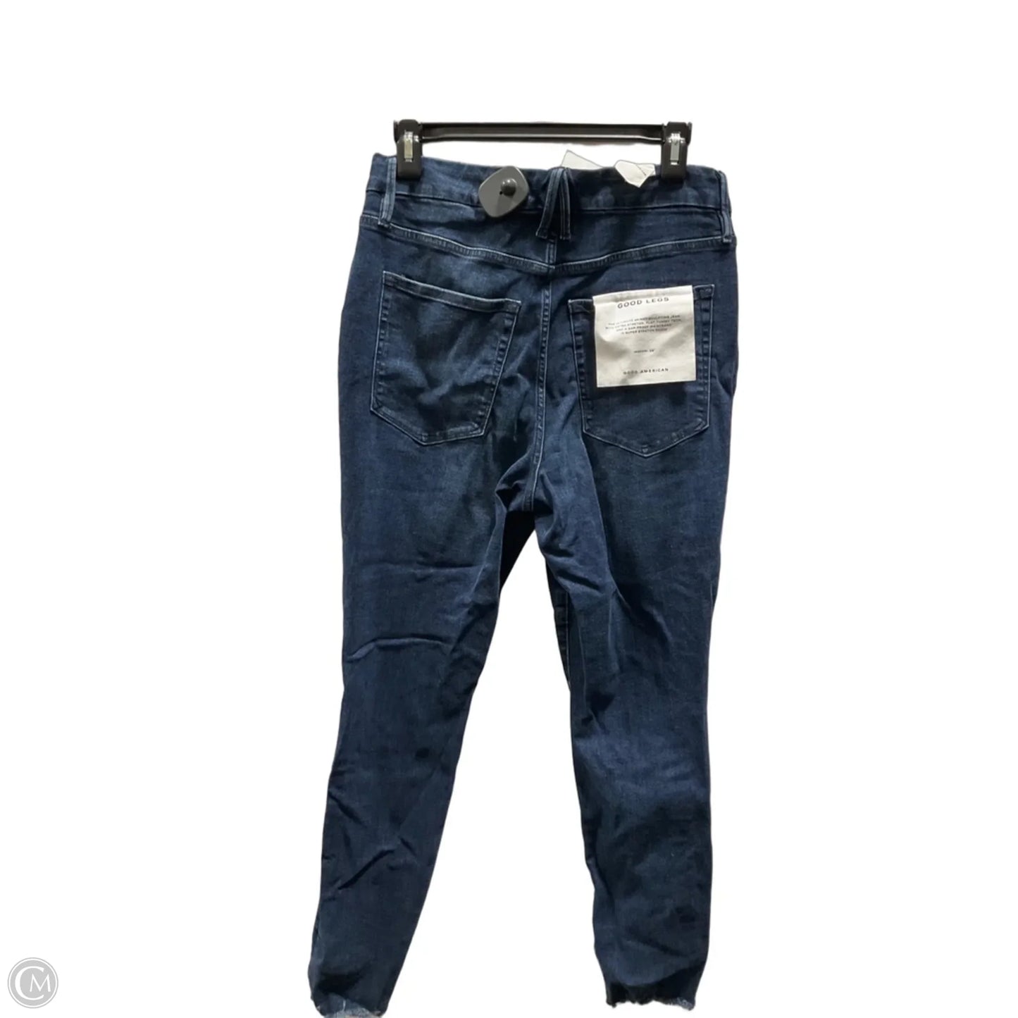 Jeans Skinny By Good American In Blue Denim, Size: 14