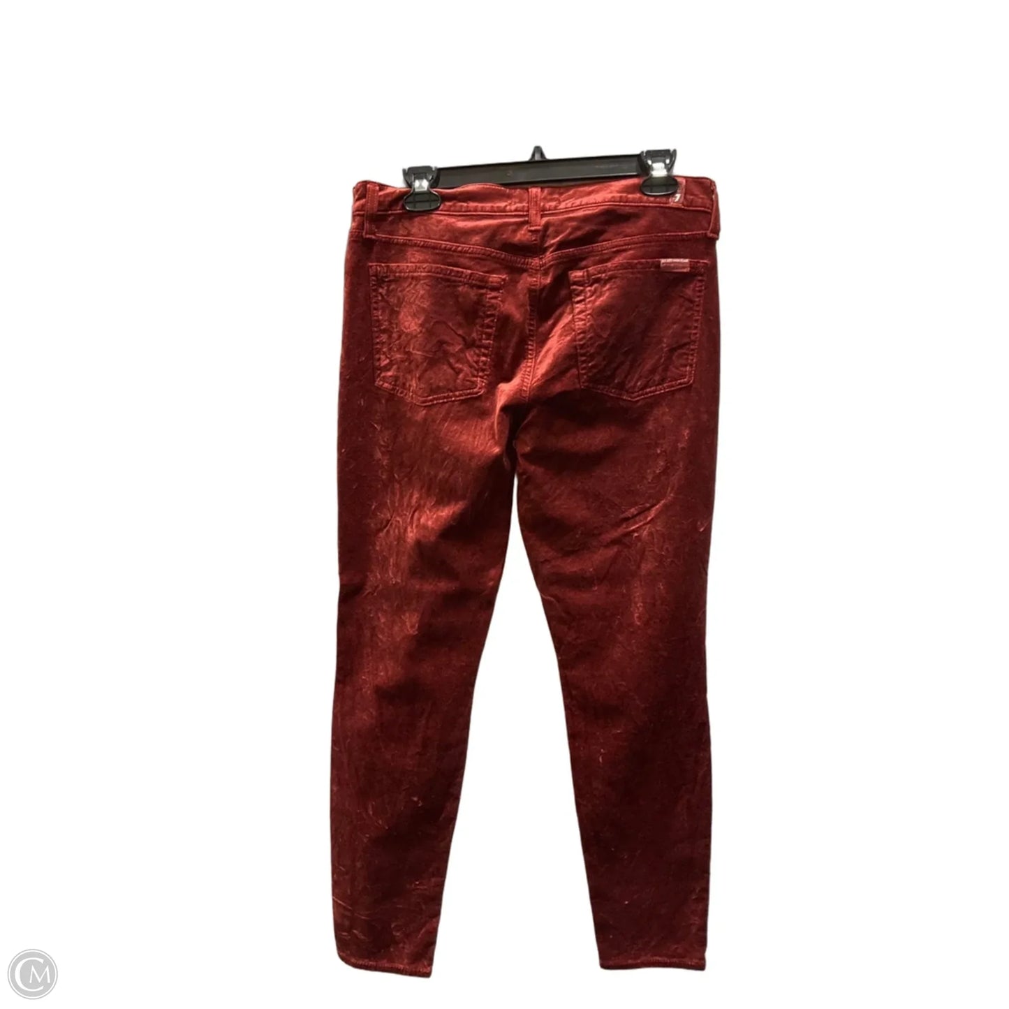 Pants Other By 7 For All Mankind In Red, Size: 10