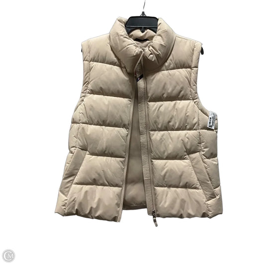 Vest Puffer & Quilted By Tommy Hilfiger In Tan, Size: Xl