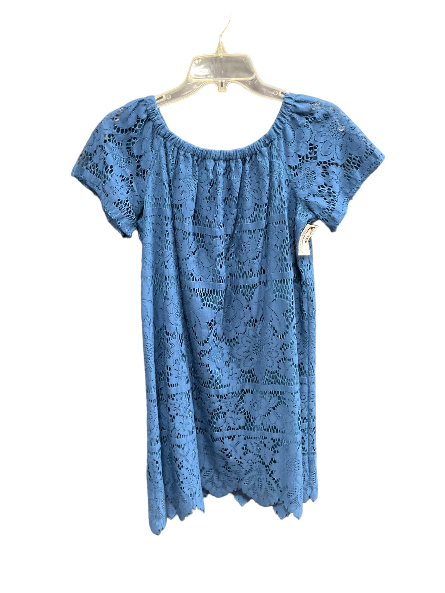 Teal Tunic Short Sleeve Loft, Size Xs