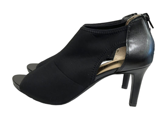 Black Shoes Heels Stiletto Life Stride, Size 8.5