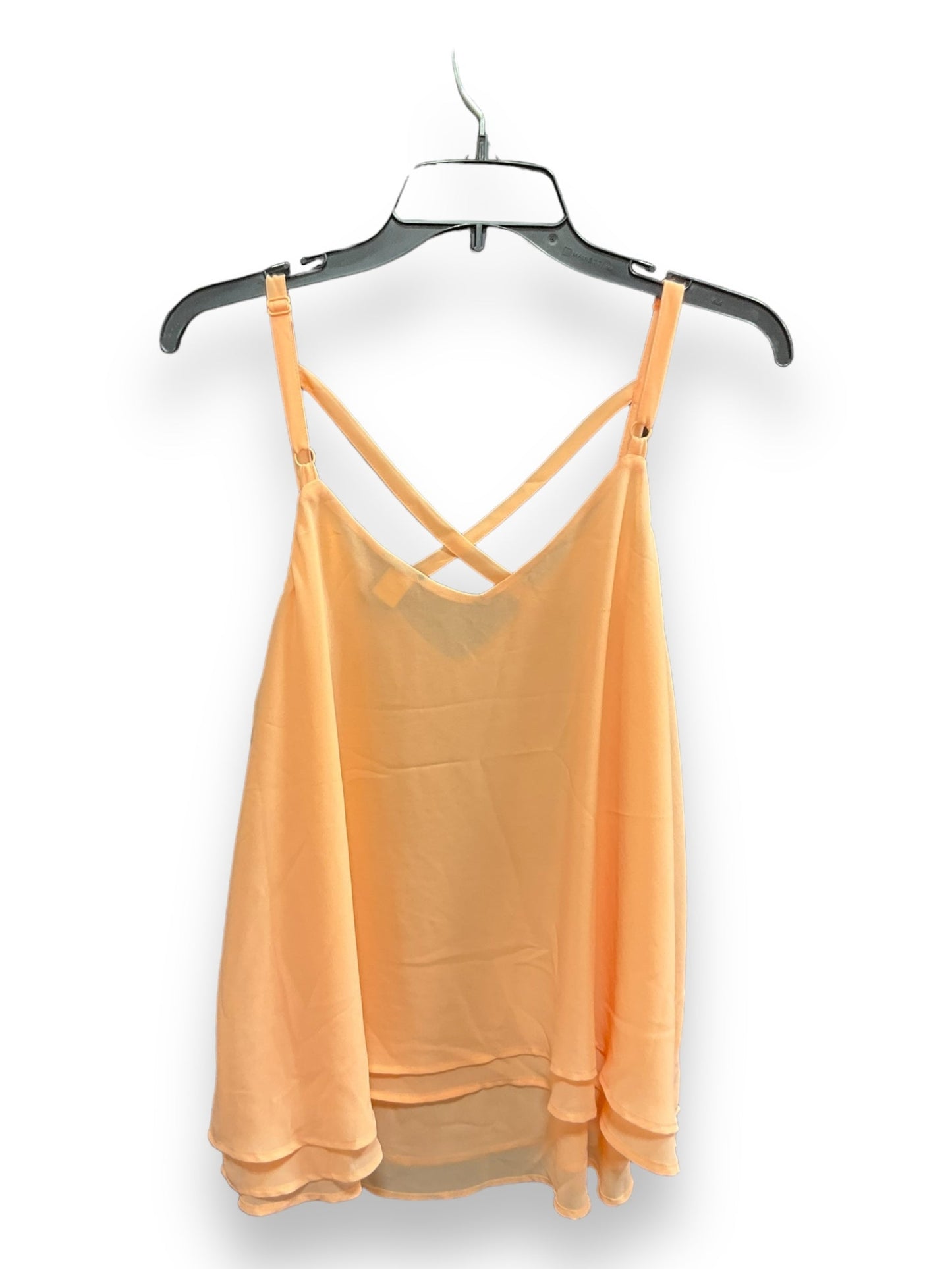 Orange Top Sleeveless Torrid, Size L