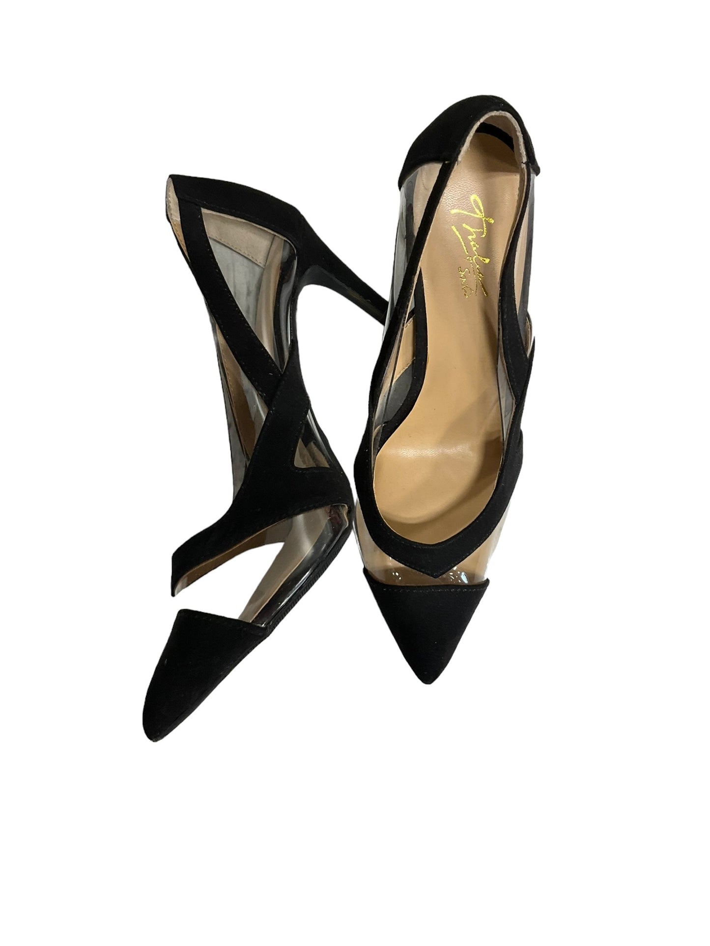 Black Shoes Heels Stiletto Thalia Sodi, Size 8