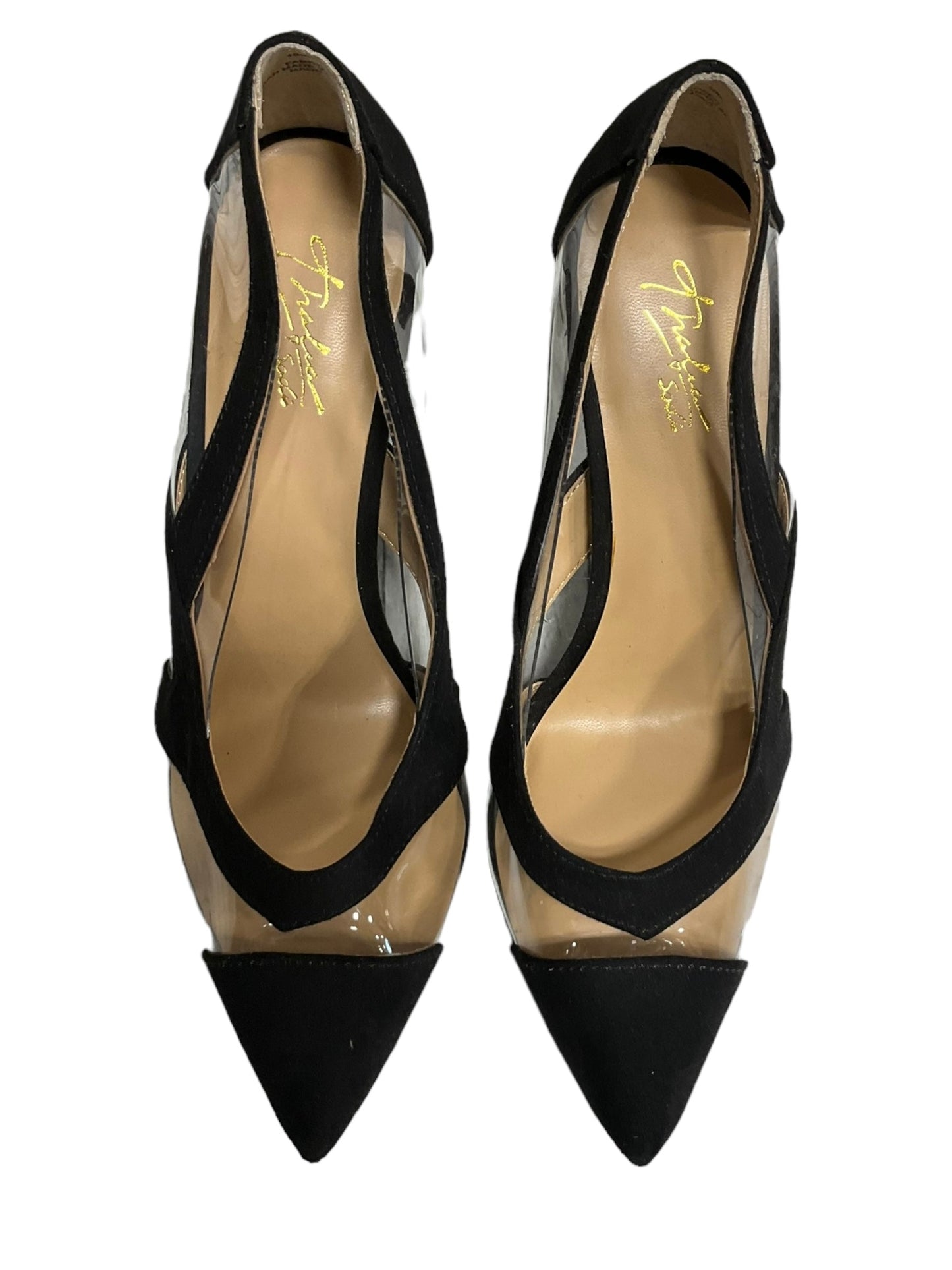 Black Shoes Heels Stiletto Thalia Sodi, Size 8