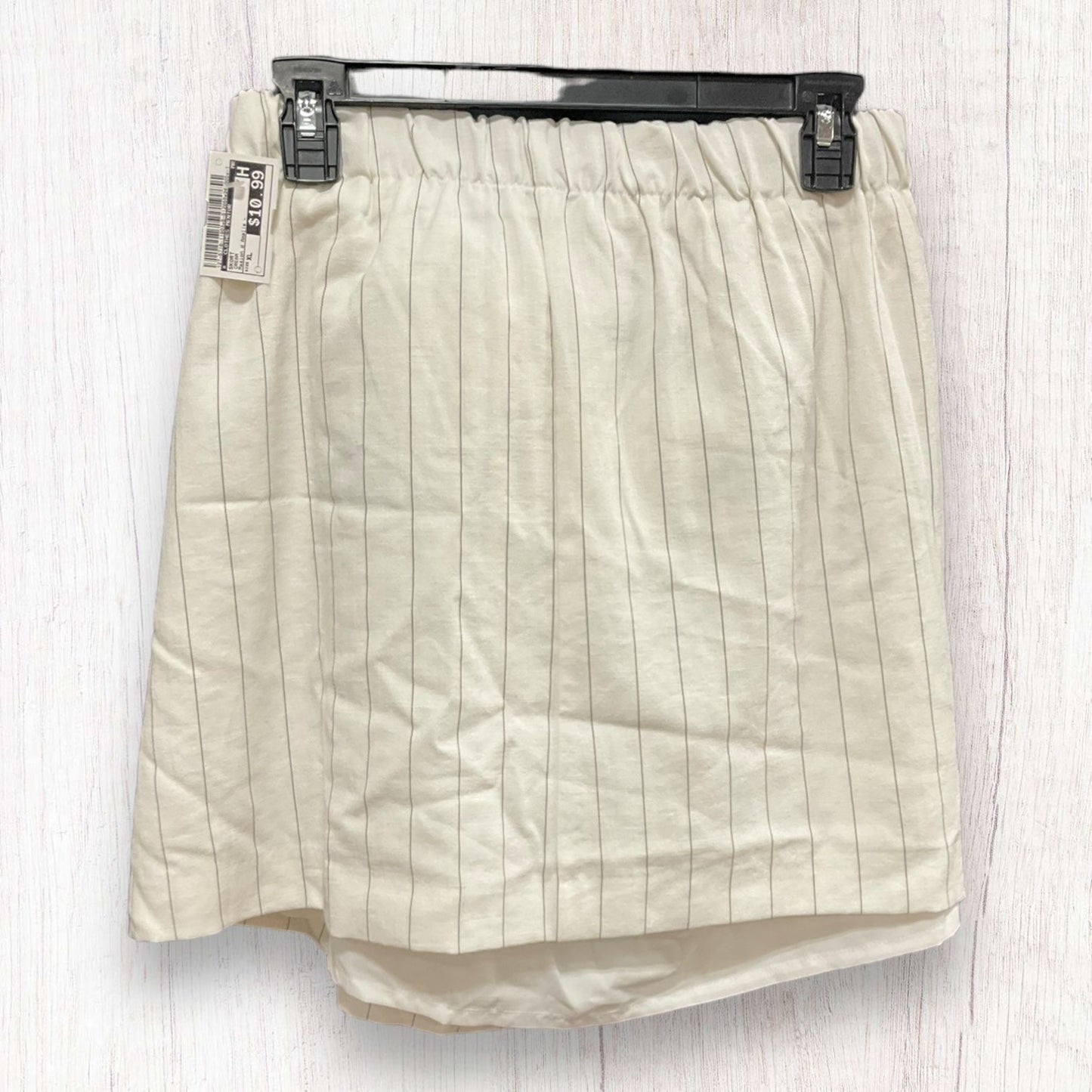 Cream Skort Clothes Mentor, Size Xl