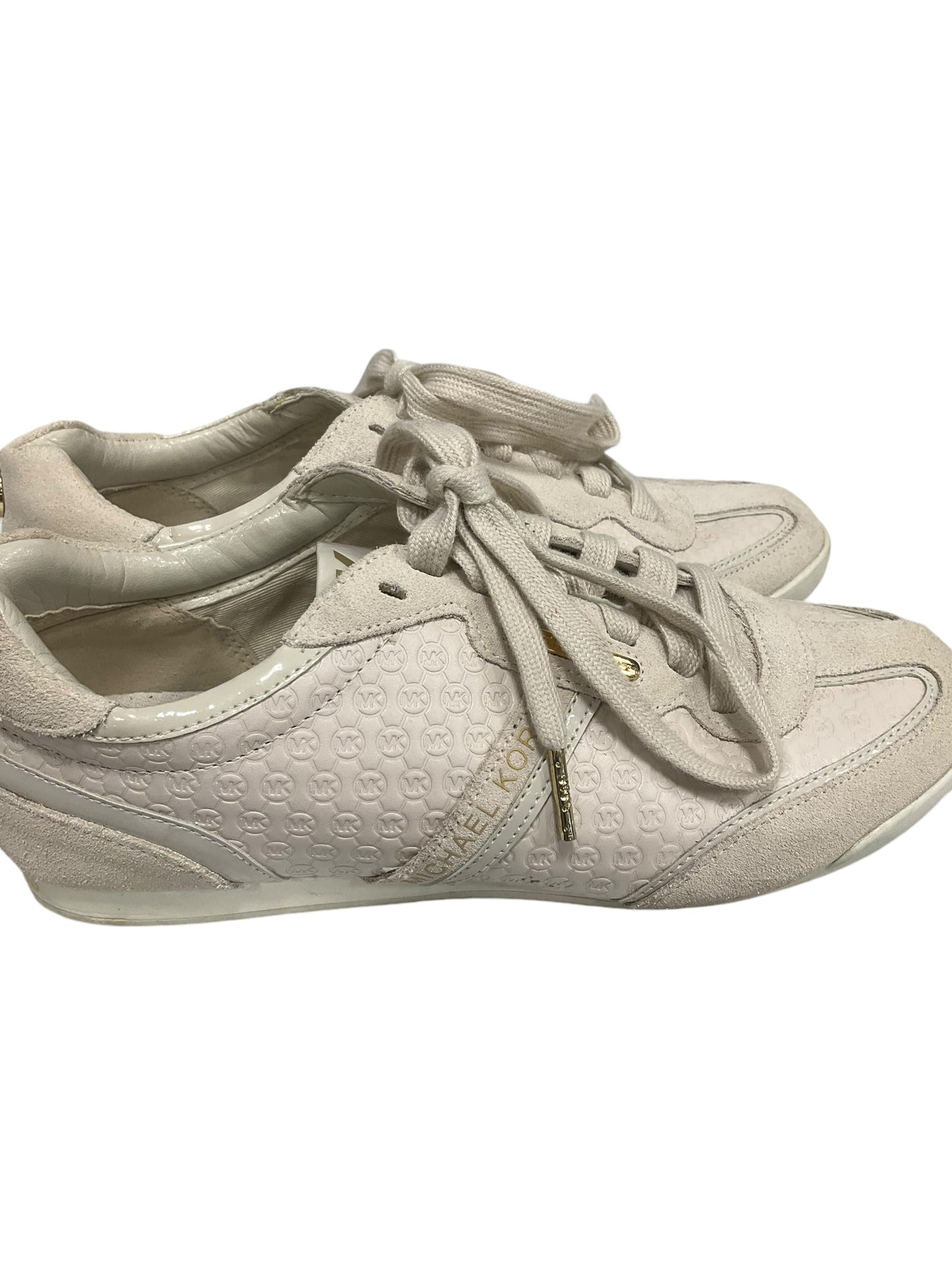 Shoes Athletic By Michael Kors In Beige, Size: 7.5