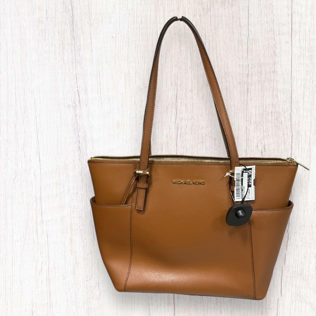 Tote Leather By Michael Kors, Size: Large