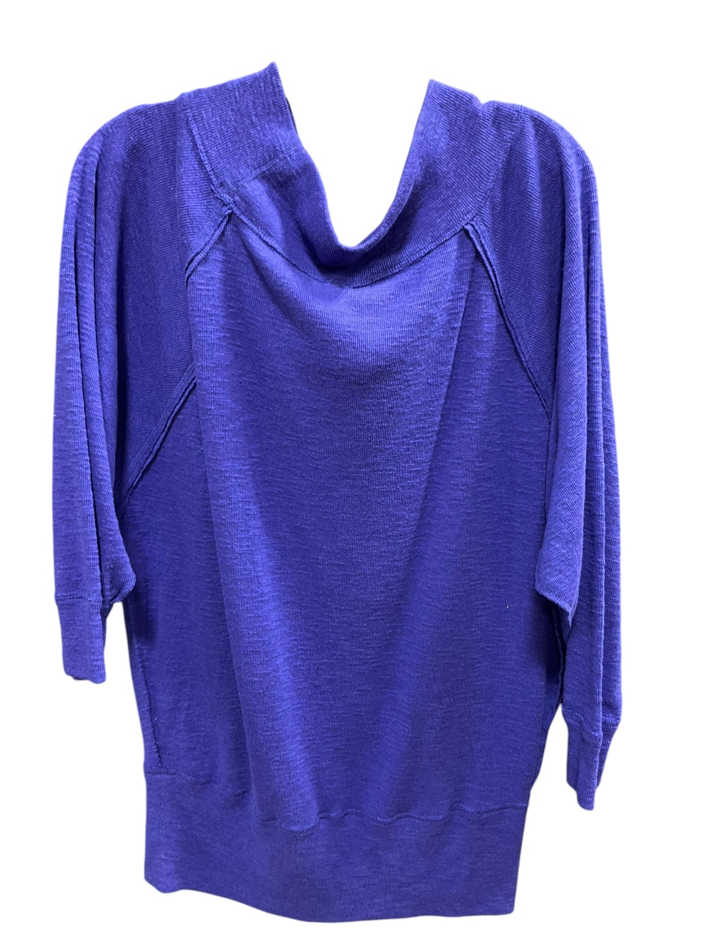 Top Long Sleeve By We The Free In Blue, Size: M