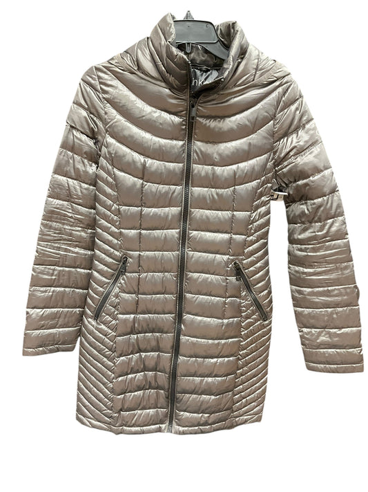 Coat Puffer & Quilted By Calvin Klein In Grey, Size: Xs