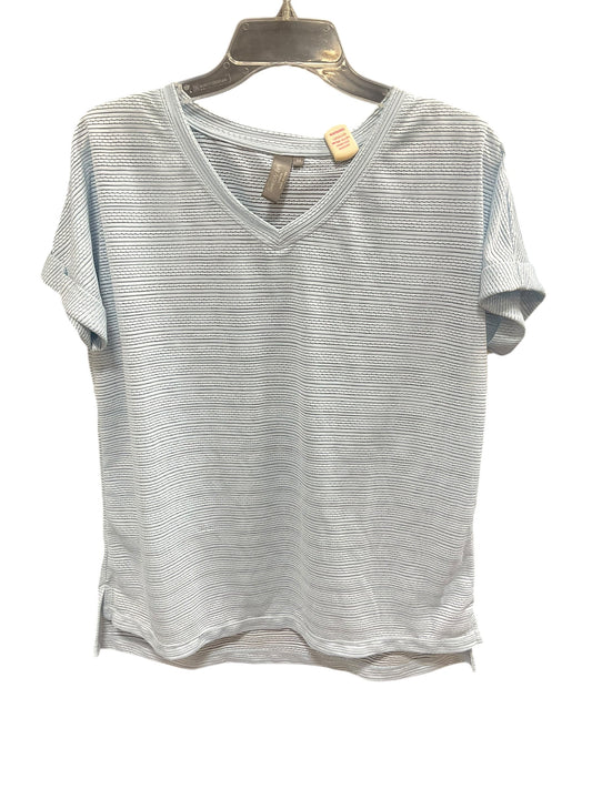 Athletic Top Short Sleeve By Sweaty Betty In Aqua, Size: M