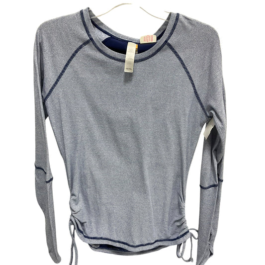Athletic Sweatshirt Crewneck By Lucy In Blue, Size: M