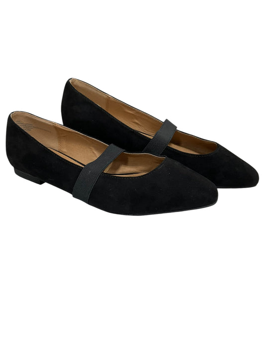 Shoes Flats By Lane Bryant In Black, Size: 10