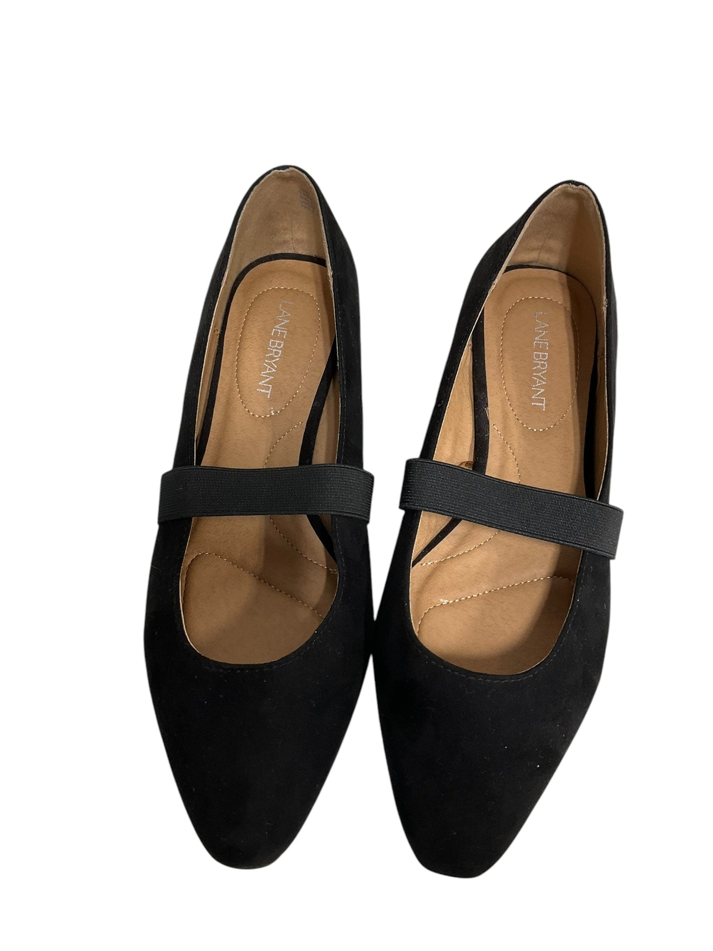 Shoes Flats By Lane Bryant In Black, Size: 10