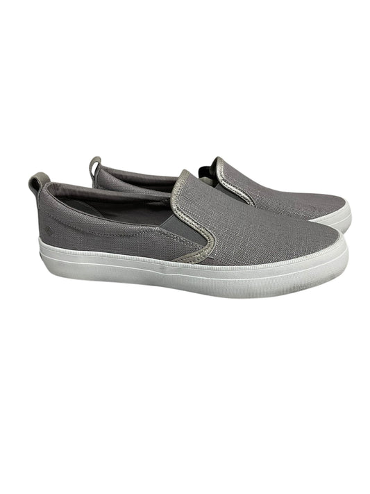 Shoes Flats By Sperry In Silver, Size: 9