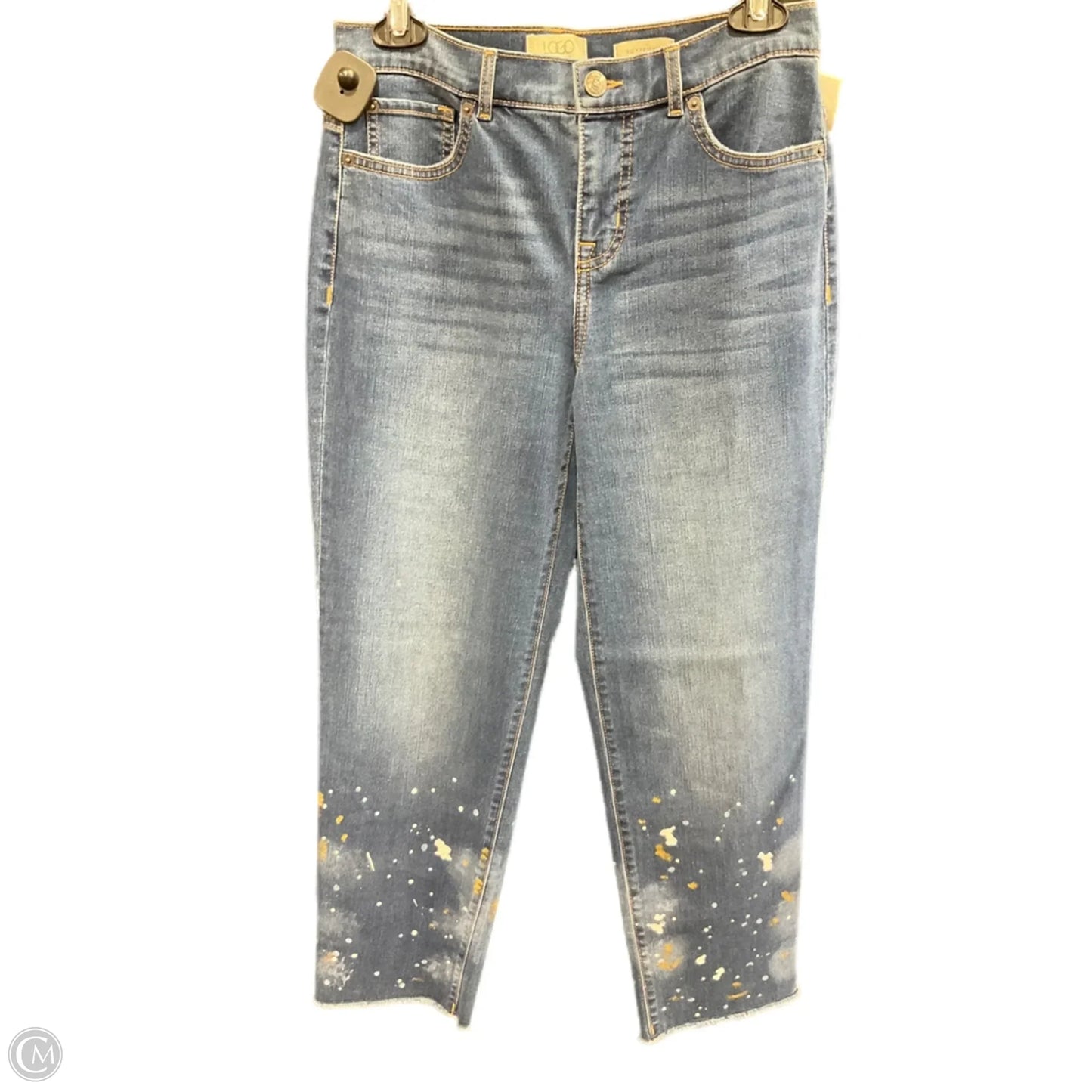 Jeans Boyfriend By Logo In Blue, Size: 6