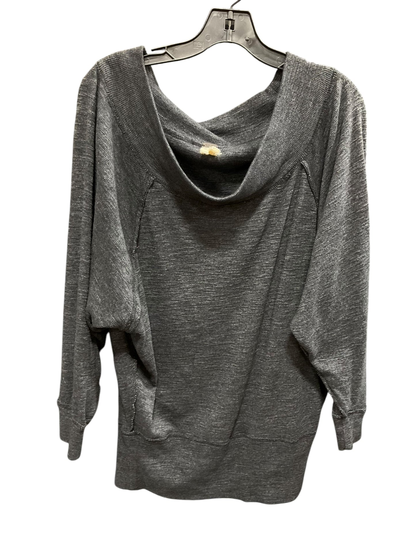 Top Long Sleeve By We The Free In Grey, Size: S