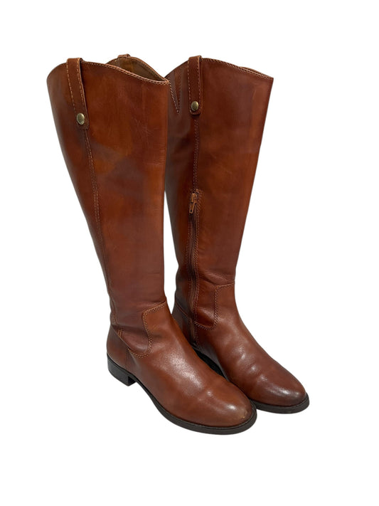 Boots Knee Flats By Inc In Tan, Size: 6