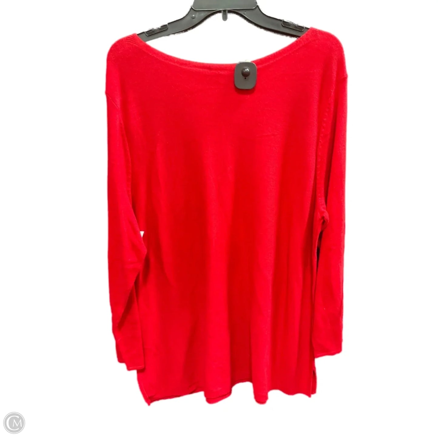 Sweater By J. Jill In Red, Size: Xl