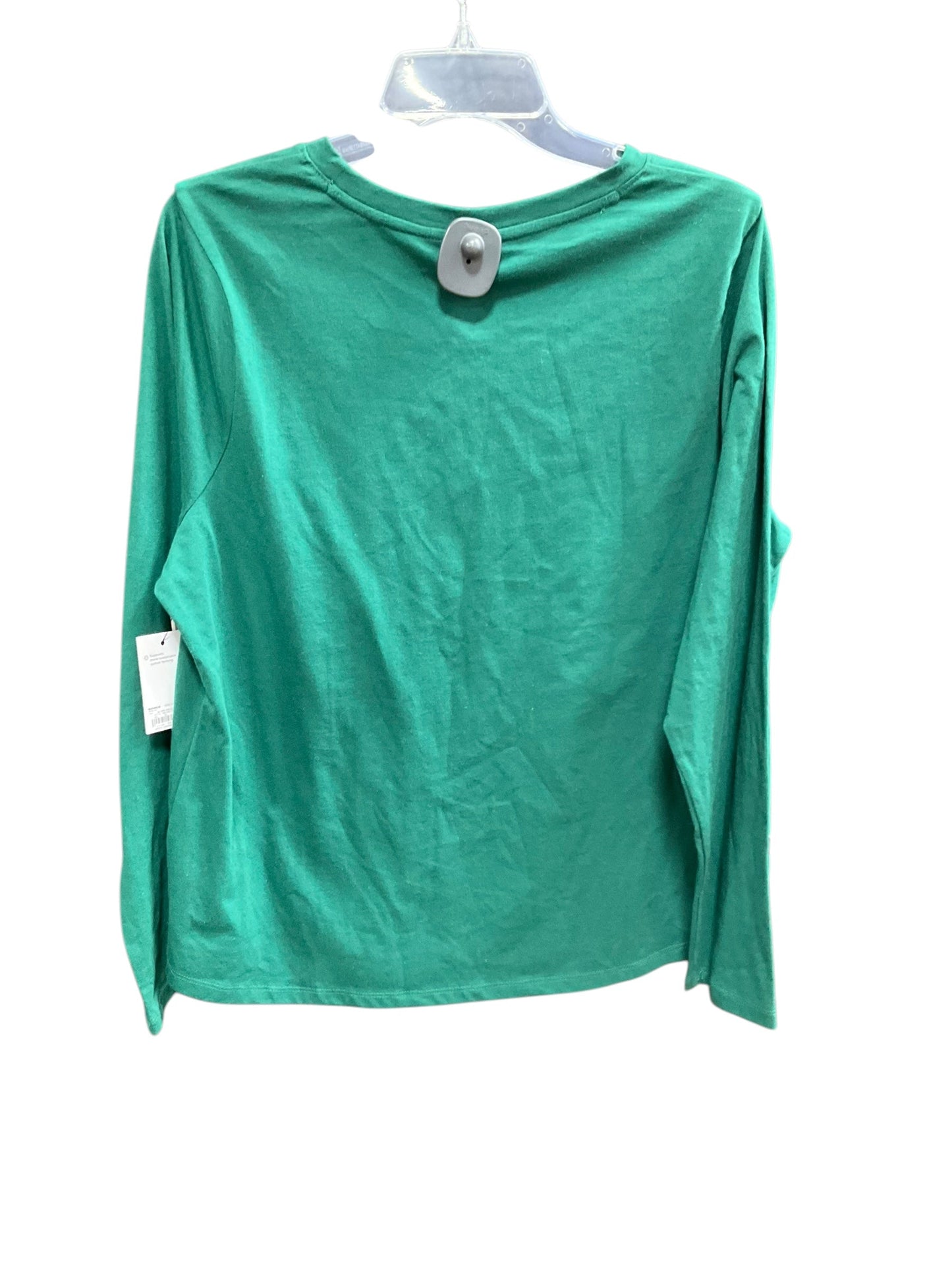 Top Long Sleeve By Sonoma In Green, Size: Xl