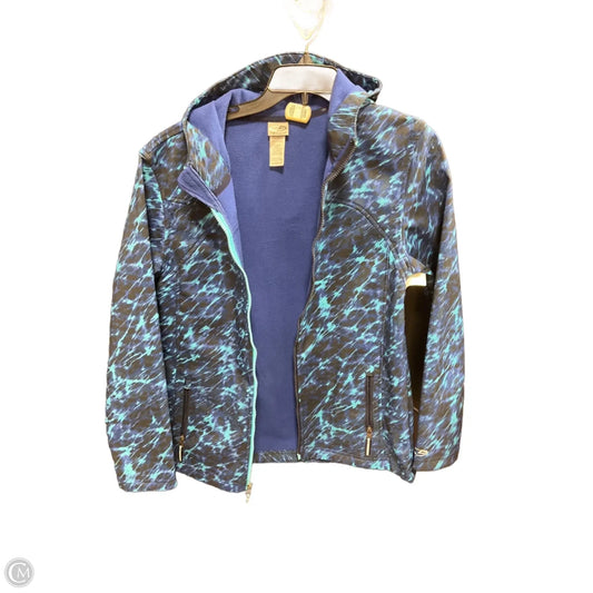 Athletic Jacket By Champion In Blue, Size: Xl