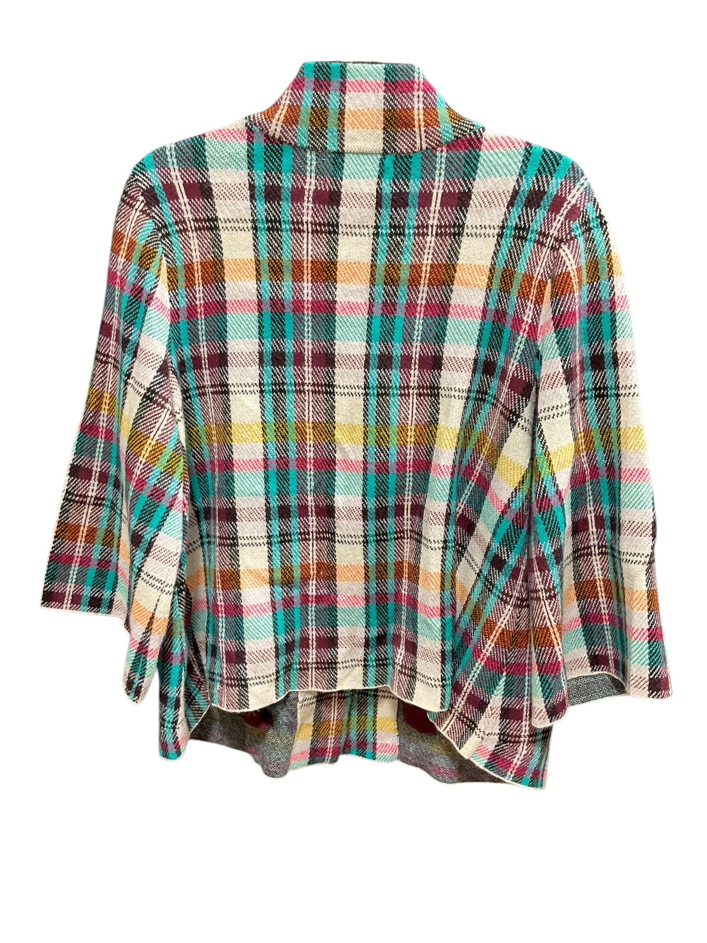 Sweater Cardigan By Anthropologie In Multi-colored, Size: 1x