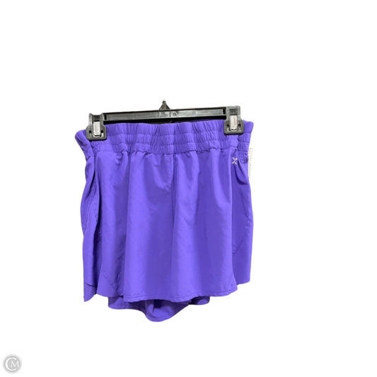 Athletic Shorts By Xersion In Purple, Size: M