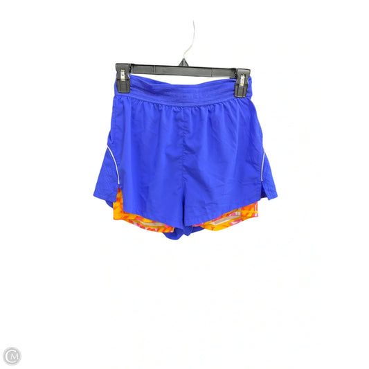 Athletic Shorts By Fabletics In Blue & Orange, Size: Xs