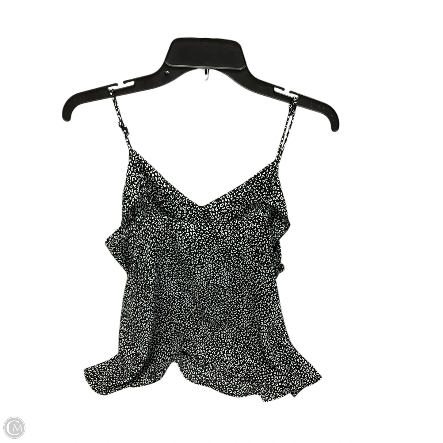 Top Cami By Nine West In Black & White, Size: Xl