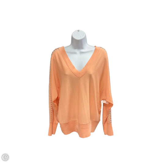 Sweater By Inc In Orange, Size: L