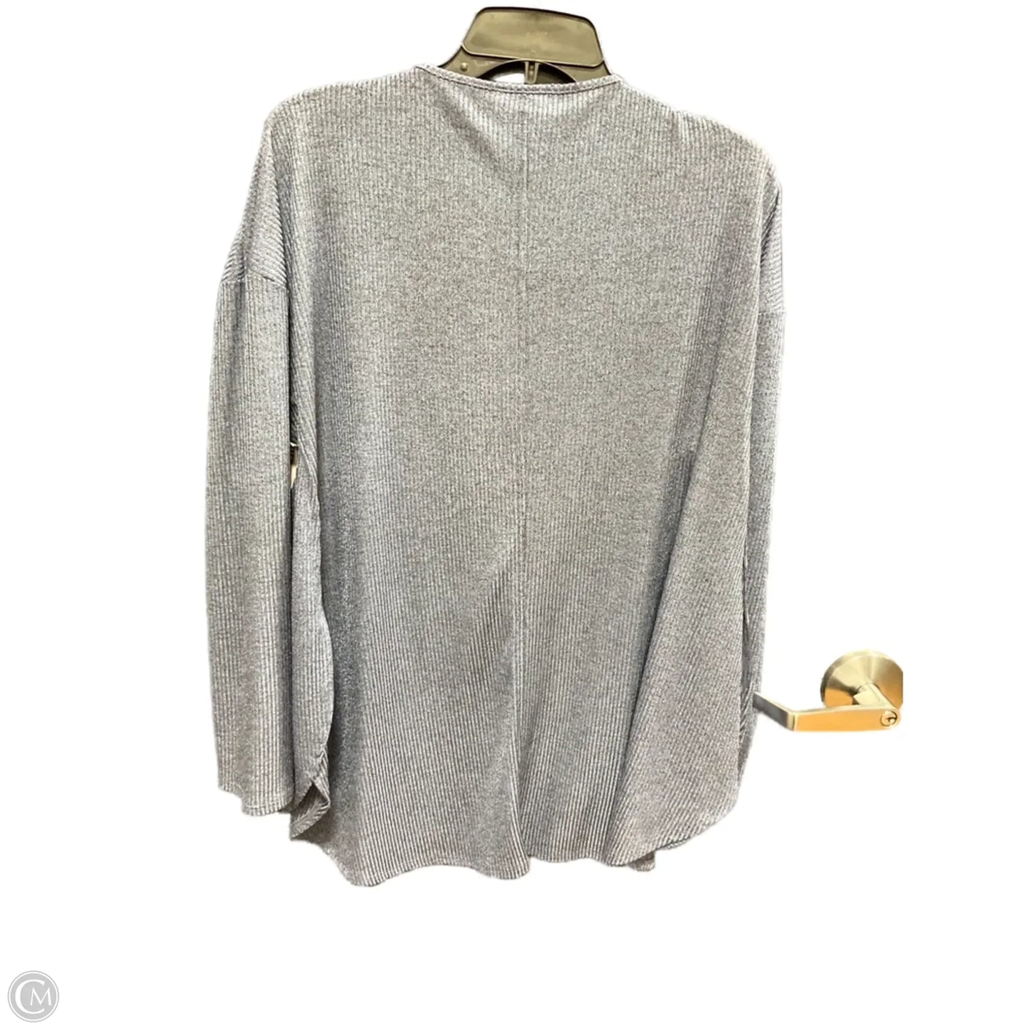 Top Long Sleeve By Jennifer Lopez In Blue, Size: 1x