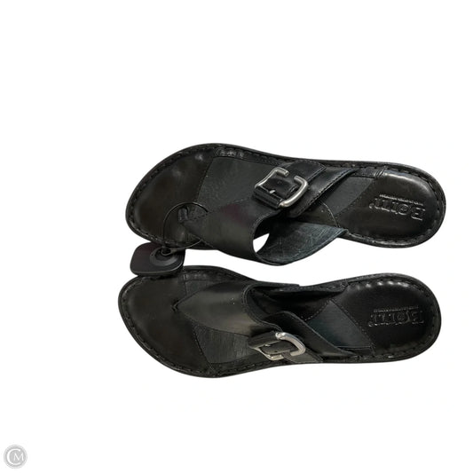 Sandals Heels Block By Born In Black, Size: 7