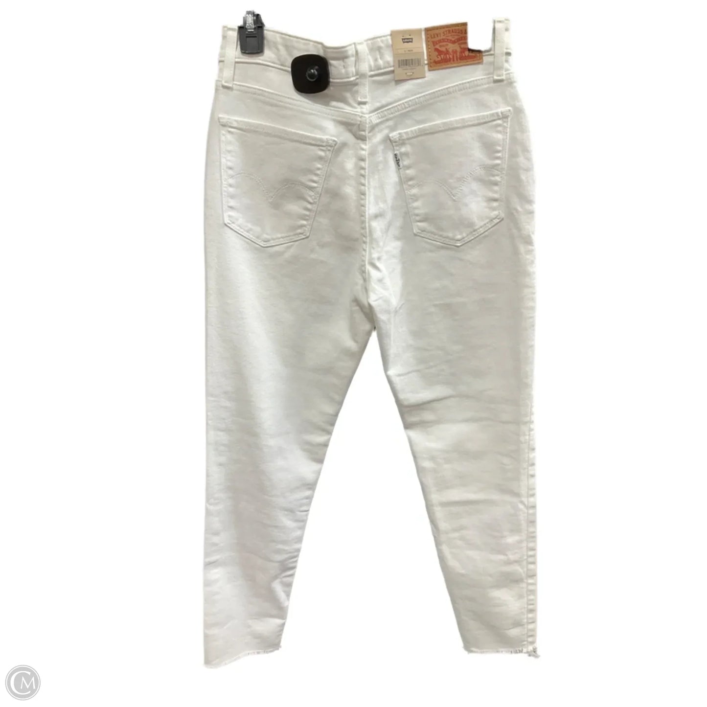 Jeans Skinny By Levis In Cream, Size: 6