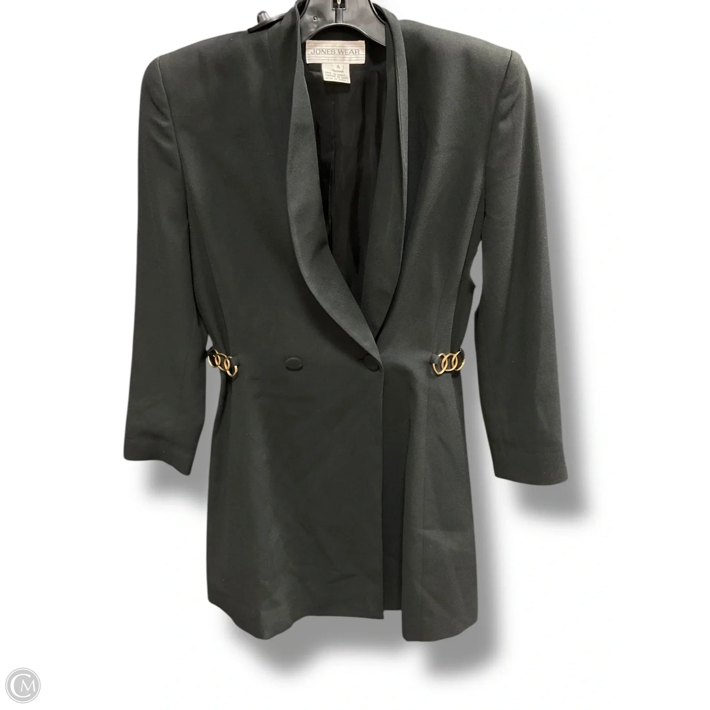 Dress Casual Midi By Jones New York In Black, Size: 4