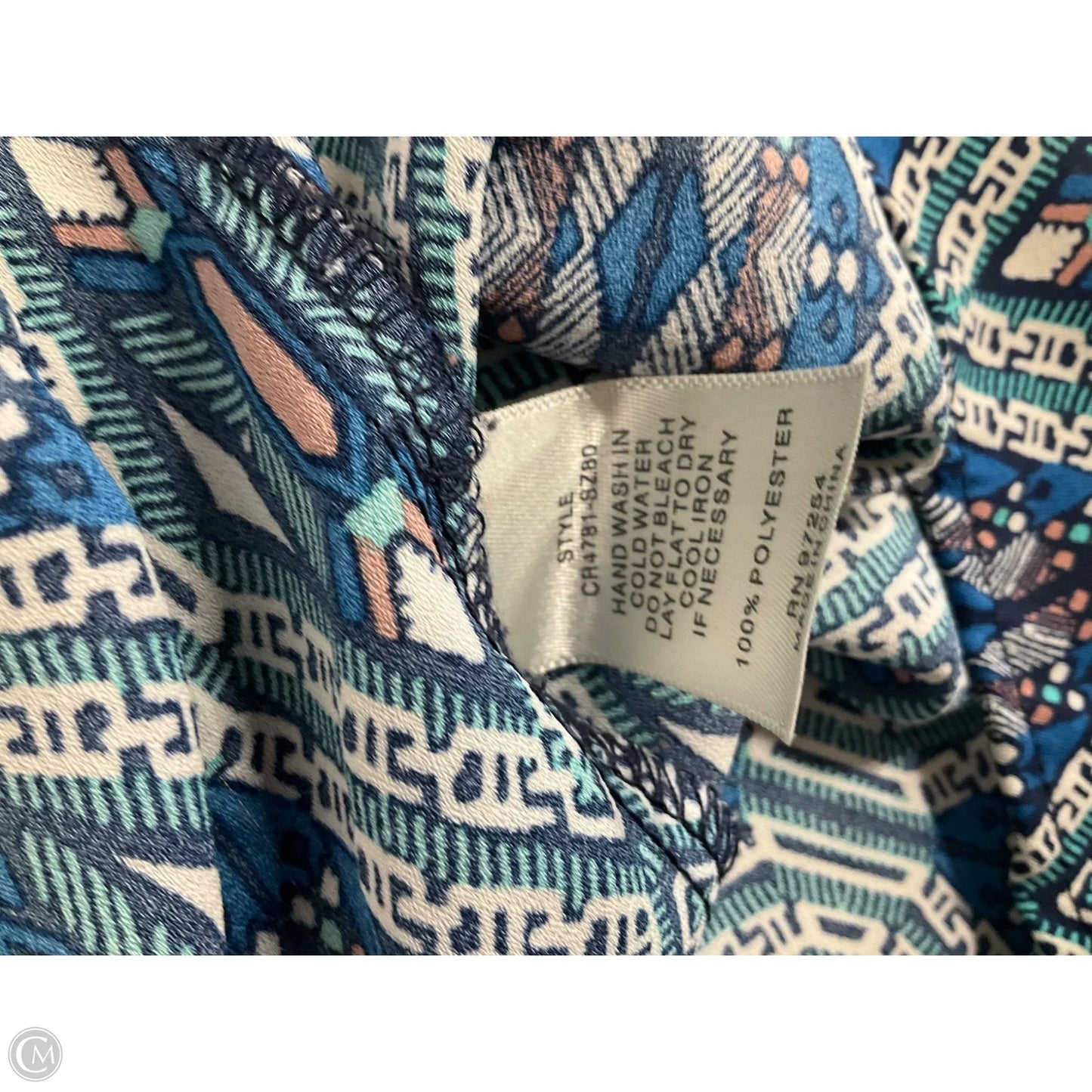 Dress Casual Maxi By One Clothing In Blue & Green, Size: Xs
