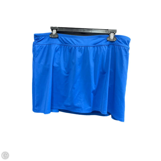 Swimsuit Bottom By Lands End In Blue, Size: 18