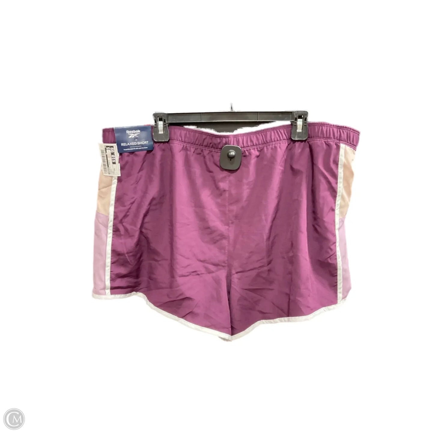 Athletic Shorts By Reebok In Purple, Size: Xxl