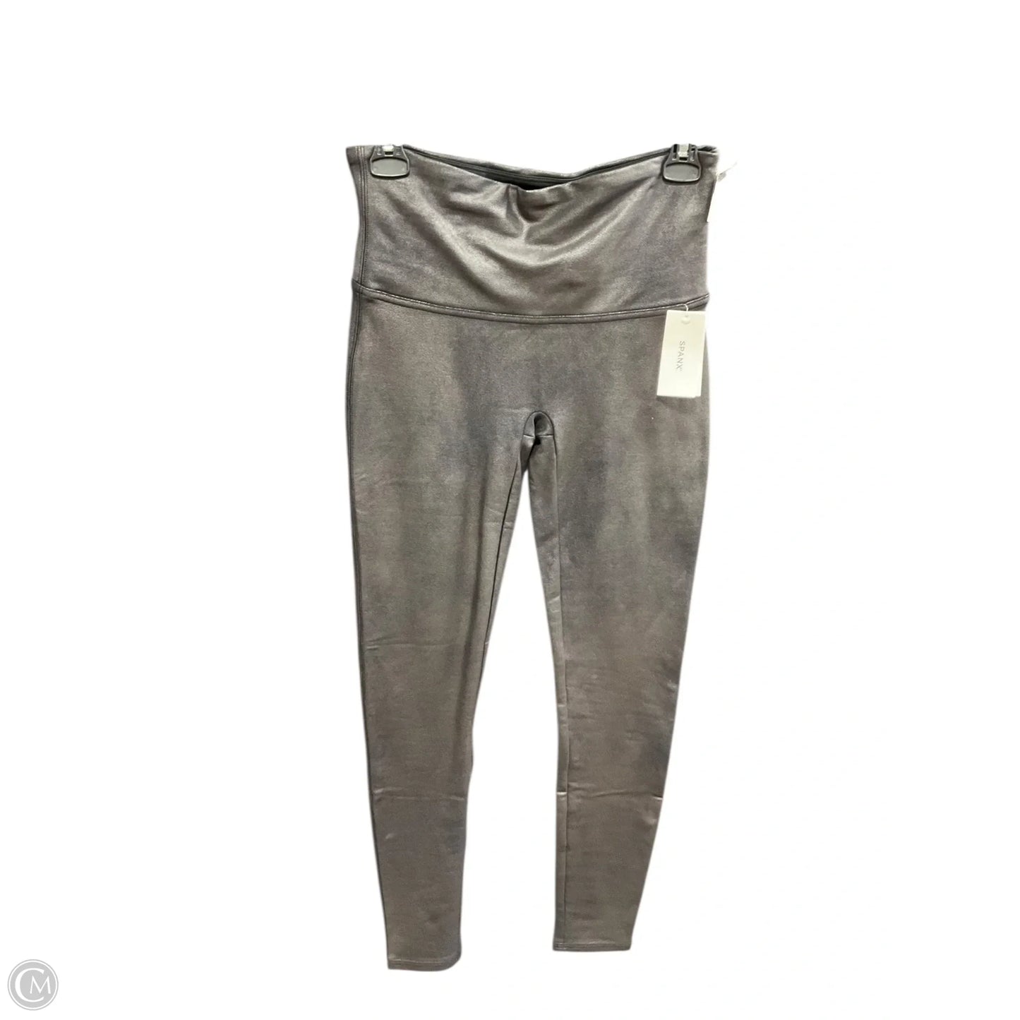 Athletic Leggings By Spanx In Black, Size: L