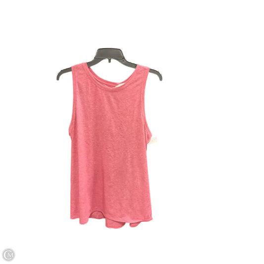 Athletic Tank Top By Patagonia In Pink, Size: L