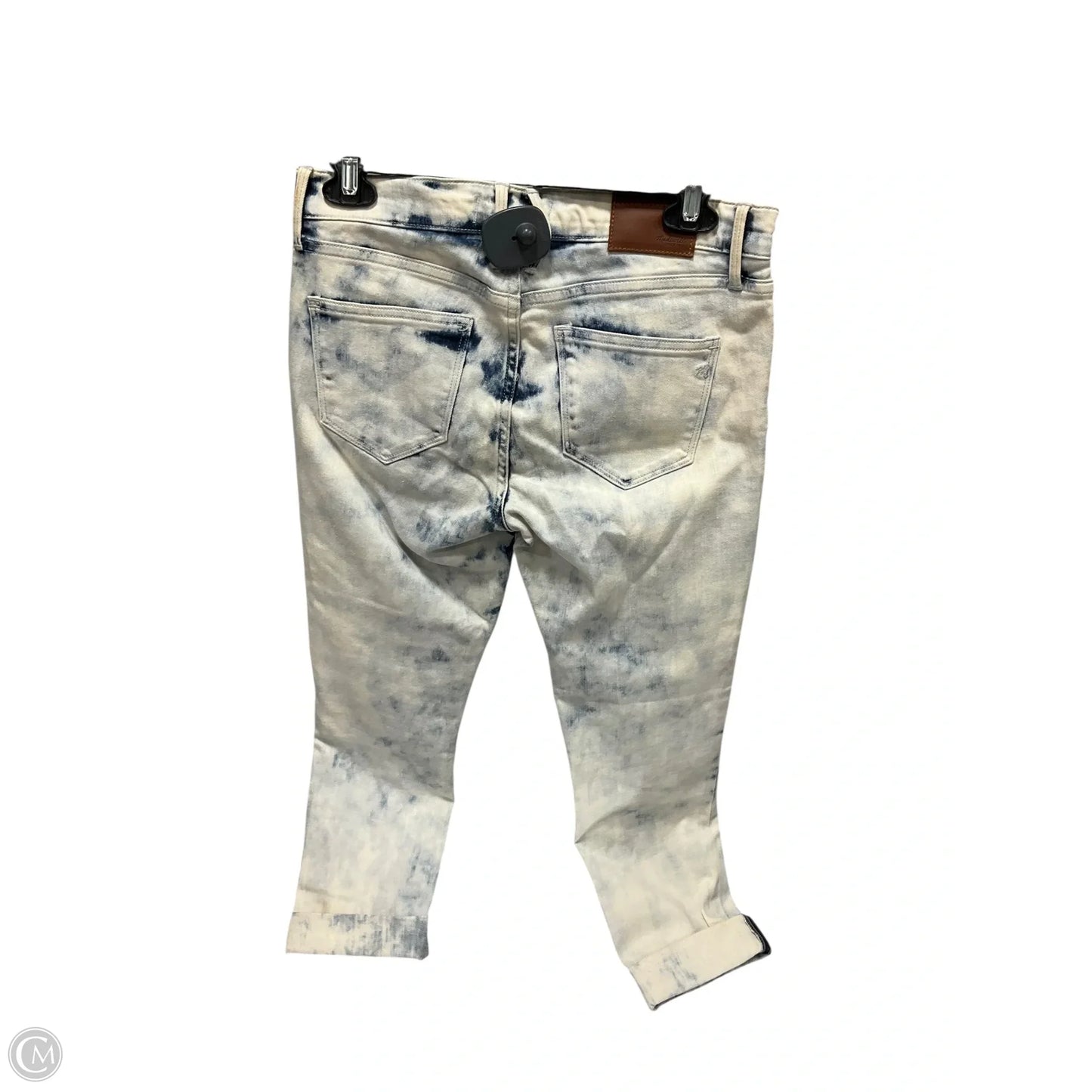 Capris By Madewell In Blue & White, Size: 4